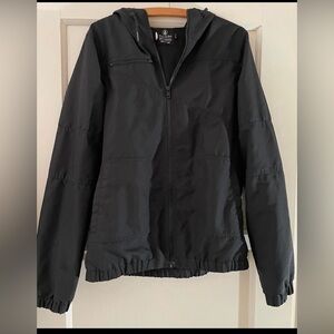Volcom Windbreaker Jacket Black Size Small
